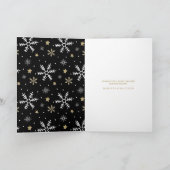 星明かりの夜|休日の写真の挨拶状 シーズンカード (内部)