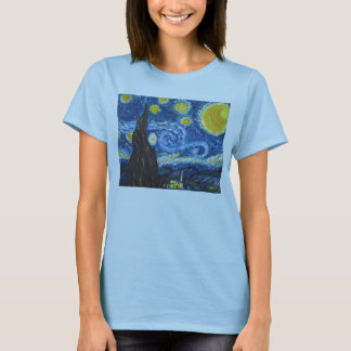 星明かりの夜Tシャツ Tシャツ