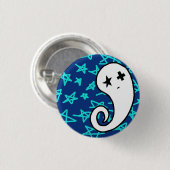星明かりの幽霊Pin 缶バッジ (正面&裏面)