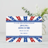 星明かりの旗の破烈のメモリアルデー 招待状 (スタンド正面)