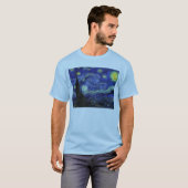 星明かりの星明かりの夜 Tシャツ (正面フル)