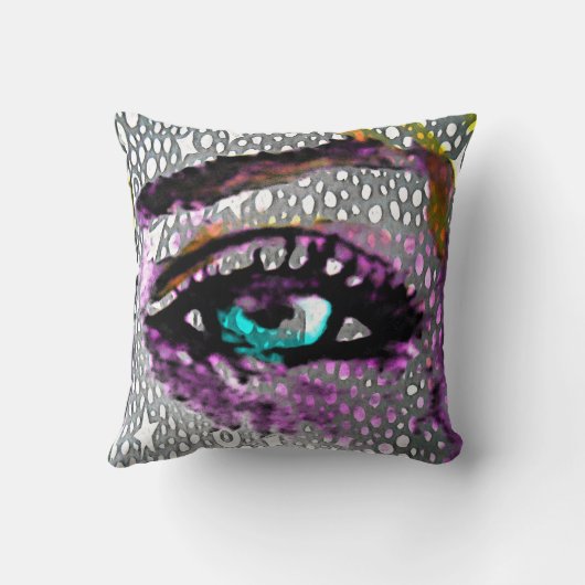 星明かりの目 クッション (裏面)