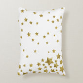 星明かりの魔法-白い腰神経の枕 アクセントクッション (正面(垂直))