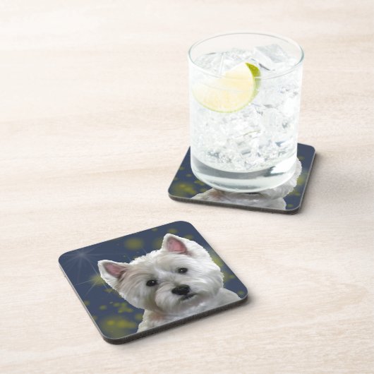 星明かりWESTIE コースター (右側)