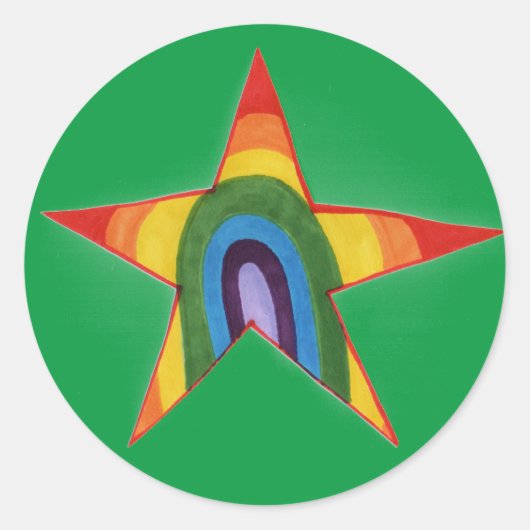 星明るい ラウンドシール (正面)