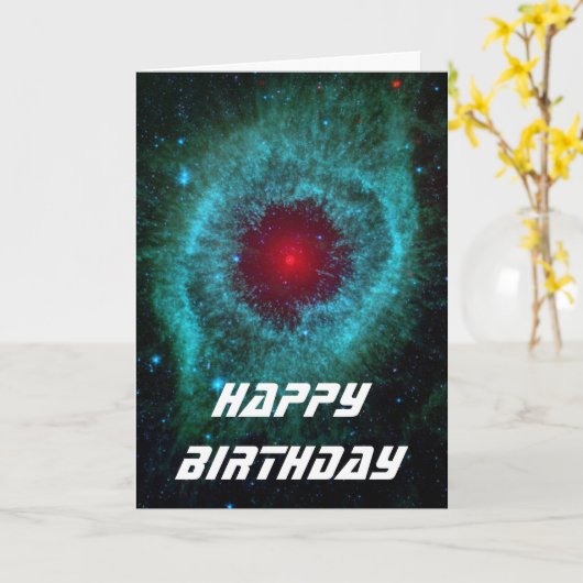 星星雲宇宙天文学 カード (黄色い花)