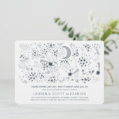 星書でジェンダーが赤ちゃんのシャワーを明かす 招待状 (スタンド正面)