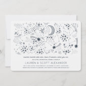 星書でジェンダーが赤ちゃんのシャワーを明かす 招待状 (正面)