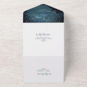 星書に オールインワン招待状 (外側)