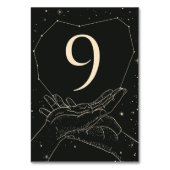 星書に テーブルナンバー (正面)