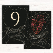 星書に テーブルナンバー