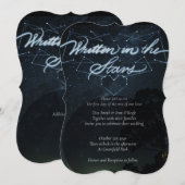 星書に 招待状 (正面/裏面)