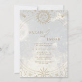 星書の中で天結婚の 招待状 (正面)