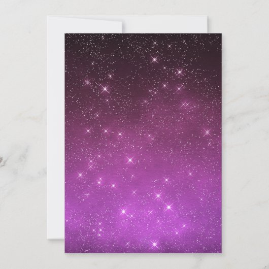 星書の愛結婚者 招待状 (裏面)