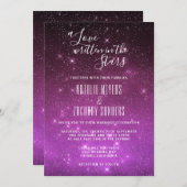 星書の愛結婚者 招待状 (正面/裏面)