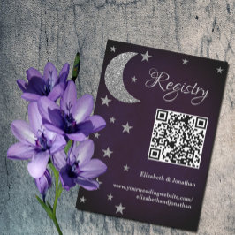 星書ブライダルシャワー名簿 エンクロージャーカード