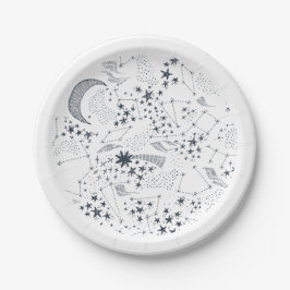 星書座に ペーパープレート