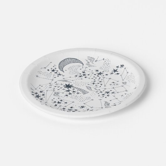 星書座に ペーパープレート (アングル)