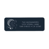 星書座に ラベル (正面)