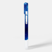 星月夜の空の天空銀河系青白 Case-Mate iPhoneケース (裏面 / 左)