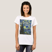 星月夜、ゴッホ Tシャツ (正面フル)