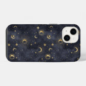 星月夜+星+太陽+月+ケースメイト iPhoneケース (裏面横)