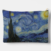星月夜、油絵、ヴィンセント・ファン・ゴッホ アクセサリーポーチ (裏面)
