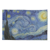 星月夜、油絵、ヴィンセント・ファン・ゴッホ 枕カバー (裏面)