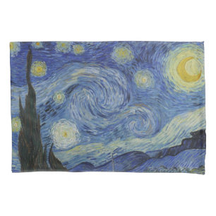 星月夜、油絵、ヴィンセント・ファン・ゴッホ 枕カバー