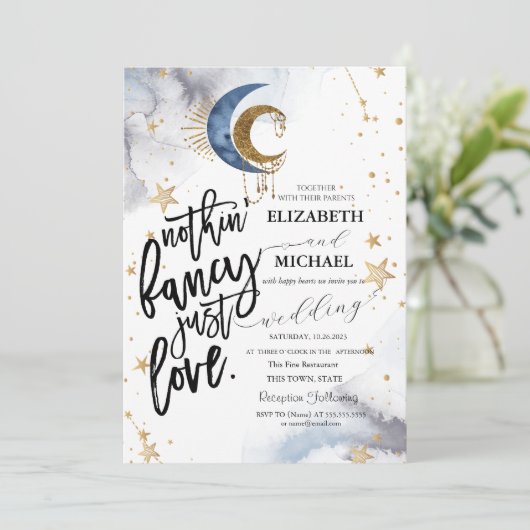 星月結婚の 招待状 (スタンド正面)