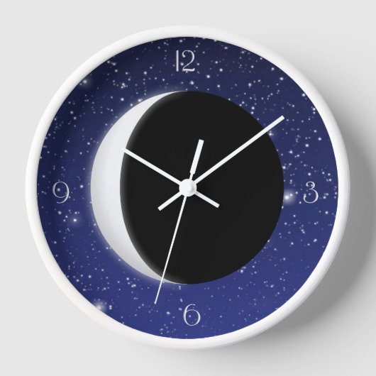 星月 壁時計 (正面)