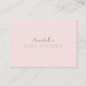 星月&雲ピンク予約カードをお持ち下さい エンクロージャーカード (裏面)