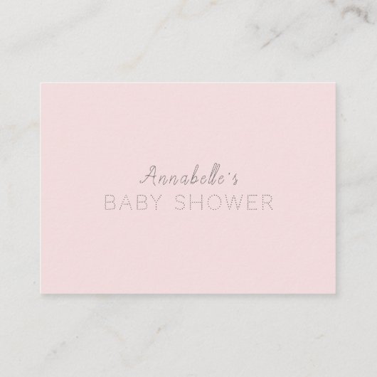 星月&雲ピンク予約カードをお持ち下さい エンクロージャーカード (裏面)