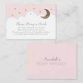 星月&雲ピンク予約カードをお持ち下さい エンクロージャーカード (正面/裏面)