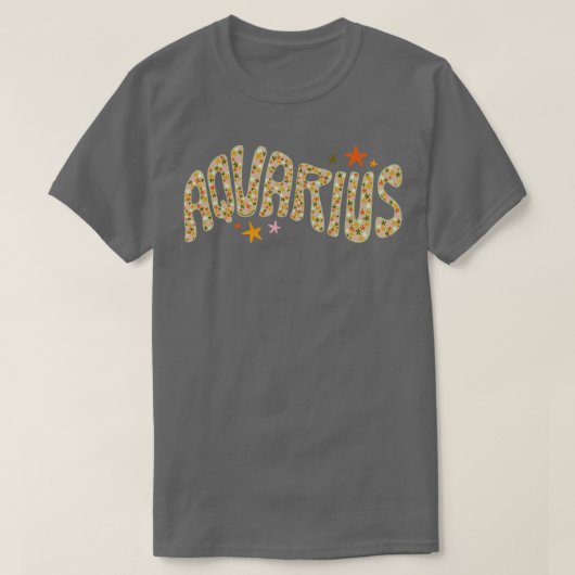 星条帯水族館 Tシャツ (デザイン正面)