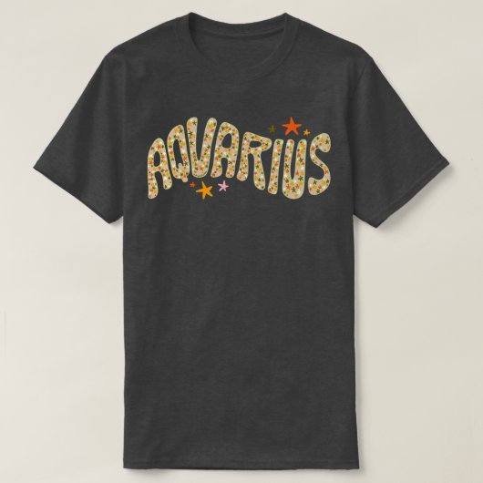 星条帯水族館 Tシャツ (デザイン正面)