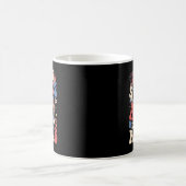 星条旗と生殖権の独立 コーヒーマグカップ (中央)