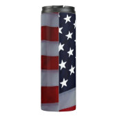 星条旗のクリスマス：季節をお祝いしよう タンブラー (裏面)