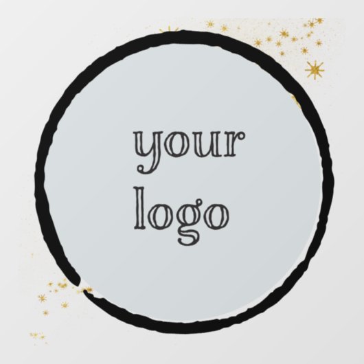 星条旗のパーソナライズロゴ ウィンドウサイン (シート)