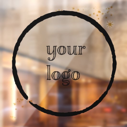 星条旗のパーソナライズロゴ ウィンドウサイン (シート2)