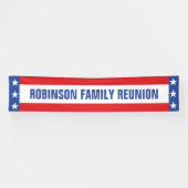 星条旗の懇親会 横断幕 (横)