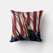 星条旗の装飾用クッション クッション (裏面)