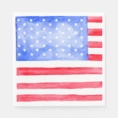 星条旗アメリカ国旗 スタンダードランチョンナプキン (正面)