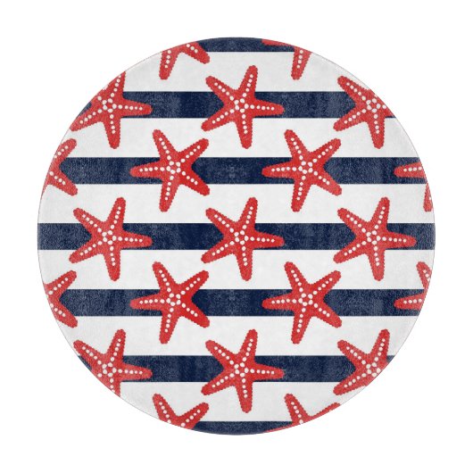 星条旗パターン カッティングボード (正面)