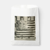 星条旗：アメリカ国旗が掲げられる フェイバーバッグ (正面)