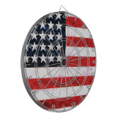 星条旗 – アメリカ国旗 ダーツボード (正面左)