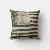 星条旗 アメリカ軍 戦闘旗 クッション (正面)