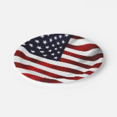 星条旗 ペーパープレート (アングル)