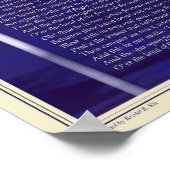 星条旗 ポスター (角)