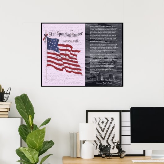 星条旗 ポスター (ホームオフィス)